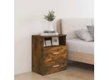 Syfax™ Comodini 2 Pz Rovere Fumo 50X32X60 Cm
