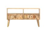 Syfax™ Mobile Porta Tv 90X30X50 Cm In Legno Massello Di Mango