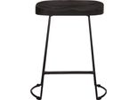 Syfax™ Sgabelli Da Bar 2 Pz Neri 46X38X52 Cm Legno Massello Di Mango