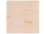 Syfax™ Piano Tavolo Quadrato 90X90X4 Cm Massello Rovere Non Trattato