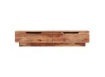 Syfax™ Mobile Porta Tv 145X30X30 Cm In Legno Massello