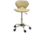 Syfax™ Sedia Da Ufficio Crema In Pelle Finta