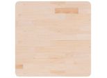Syfax™ Piano Tavolo Quadrato 60X60X4 Cm Massello Rovere Non Trattato