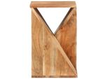 Syfax™ Tavolino 35X35X55 Cm In Legno Massello Di Acacia