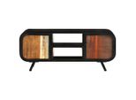 Syfax™ Mobile Porta Tv 110X30X45 Cm In Legno Massello Di Recupero