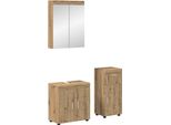 Syfax™ Set Di Mobili Per Il Bagno Con Porta Tulum Rovere Artigianale