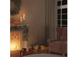 Maison Exclusive - Albero Di Natale Led 80 Led Bianco Caldo 120 Cm