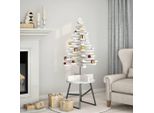 Maison Exclusive - Albero Di Natale Da Decorare Bianco 100 Cm Legno Massello Di Pino