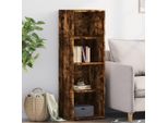 Maison Exclusive - Credenza Alta In Rovere Affumicato 40X41X124 Cm Materiale Ligneo