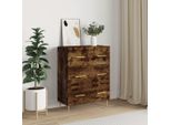 Maison Exclusive - Credenza In Rovere Affumicato 69,5X34X90 Cm Materiale Ligneo