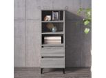 Maison Exclusive - Credenza Alta Grigio Sonoma 40X36X110 Cm Materiale Ligneo