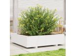 Maison Exclusive - Fiorei Bianco 100X100X26,5 Cm In Legno Massello Di Pino