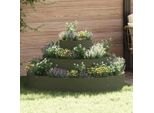 Maison Exclusive - Vaso Da Giardino Verde Oliva 120 X 120 X 20 Cm