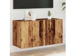 Maison Exclusive - Mobile Tv Effetto Legno Antico 80X30X41 Cm