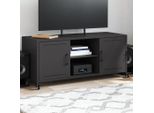 Maison Exclusive - Mobile Tv Nero 100,5X39X43,5 Cm Acciaio