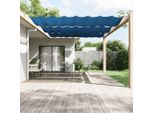 Maison Exclusive - Tenda Da Sole Verticale Blu 250X360 Cm Tessuto Oxford