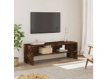 Maison Exclusive - Mobile Tv In Rovere Affumicato 120X40X40 Cm Materiale Ligneo