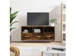 Maison Exclusive - Mobile Tv In Rovere Affumicato 102X36X50 Cm Materiale Ligneo