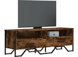 Maison Exclusive - Mobile Tv In Rovere Affumicato 122X34X41 Cm Materiale Ligneo