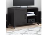Maison Exclusive - Mobile Tv Nero 68X39X43,5 Cm Acciaio