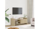 Maison Exclusive - Mobile Tv In Rovere Sonoma 100X35X40 Cm Materiale Ligneo