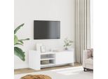 Maison Exclusive - Mobile Tv Bianco 100X35X40 Cm Materiale Ligneo