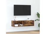 Maison Exclusive - Mobile Tv In Rovere Affumicato 100X31X25,5 Cm Materiale Ligneo