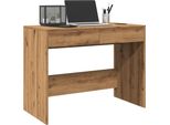Maison Exclusive - Scrivania In Rovere Artigianale 101X50X76,5 Cm Materiale Ligneo