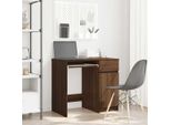 Maison Exclusive - Scrivania Effetto Rovere Marrone 86X49X76 Cm Materiale Ligneo