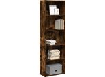 Maison Exclusive - Libreria In Rovere Affumicato 60X30X189 Cm Materiale Ligneo
