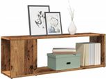 Maison Exclusive - Mobile Tv Effetto Legno Antico 100X24X32 Cm Materiale Ligneo