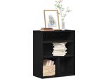 Maison Exclusive - Libreria Nera 60X30X71,5 Cm Materiale Ligneo