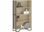 Maison Exclusive - Libreria In Rovere Sonoma 80X31X137,5 Cm Materiale Ligneo