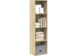 Maison Exclusive - Libreria In Rovere Sonoma 40X30X152 Cm Materiale Ligneo