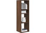 Maison Exclusive - Libreria Effetto Rovere Marrone 34X31X112 Cm Materiale Ligneo