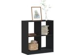 Maison Exclusive - Libreria Nera 68,5X32X75 Cm Materiale Ligneo