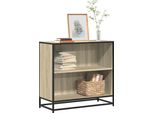 Maison Exclusive - Libreria In Rovere Sonoma 80,5X35X76 Cm Materiale Ligneo