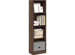 Maison Exclusive - Libreria Effetto Rovere Marrone 40X24X143 Cm Materiale Ligneo