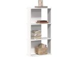 Maison Exclusive - Libreria 3 Ripiani Bianco 60X30X120 Cm Materiale Ligneo