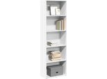 Maison Exclusive - Libreria Bianca 60X30X189 Cm Materiale Ligneo