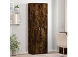 Maison Exclusive - Credenza Rovere Fumo 60X35X180 Cm In Legno Multistrato