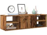 Maison Exclusive - Armadio A Muro Effetto Legno Antico 101X30X29 Cm Materiale Ligneo