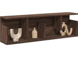 Maison Exclusive - Armadio A Muro 100X20X30 Cm Marrone Effetto Rovere Materiale Ligneo