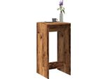 Maison Exclusive - Tavolo Da Bar Effetto Legno Antico 51X50X103,5 Cm Materiale Ligneo