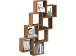 Maison Exclusive - Scaffale A Cubi Effetto Legno Antico 90X15X119,5 Cm Materiale Ligneo