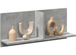 Maison Exclusive - Armadio A Muro 70X16,5X30 Cm Grigio Cemento Materiale Ligneo
