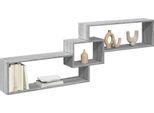 Maison Exclusive - Armadio A Muro 158X18X53 Cm Grigio Sonoma Materiale Ligneo