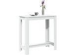 Maison Exclusive - Tavolo Da Bar Bianco 102X50X103,5 Cm Materiale Ligneo