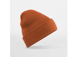 Beanie Unisex Beechfield Per Adulti BC3954 (Taglia Unica) (Zucca)