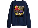 Spider-Man - Felpa Per Bambini TV29884 (116) (Blu Navy)